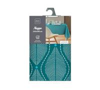 Douceur d'Intérieur, Nappe Rectangle (145 x 240 cm) Ofelis Bleu, Polyester Imprimé