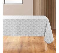 Nappe Antitache Imprimé Kalini 150x240cm Gris