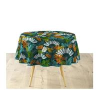 Nappe Ronde Imprimé Panazio 160cm Vert