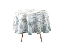 douceur d'intérieur, Nappe Ronde (Diamètre 180 cm) Melisandre, Polyester Imprimé