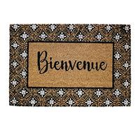 Douceur d'Intérieur, Paillasson Rectangle (40 x 60 cm) Grandiosa Naturel, Coco Imprimé