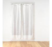 Douceur d'Intérieur Paire de voilages à œillets Minalisa 70x200 cm Blanc
