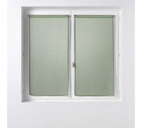 Douceur d'Intérieur, Paire Droite Passe-Tringle (2 x 60 x 160 cm) Sandra Kaki, Voile Sablé