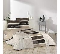 Linge de lit en coton naturel, 200 x 200 cm