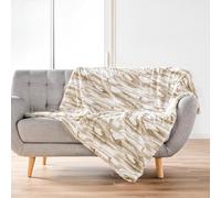 Plaid Imitation Fourrure Cheyenne 180x220cm Naturel