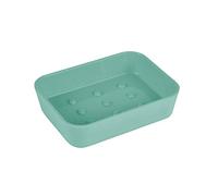 douceur d'intérieur, Porte-Savon (11.9 x 8.9 x 2.3 cm) Vitamine Tilleul, Plastique Soft Touch
