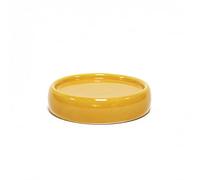 Porte Savon en Céramique Bullea 10cm Ocre