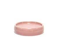 Porte Savon en Céramique Bullea 10cm Rose Poudré
