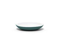 Douceur d'Intérieur, Porte-Savon (Diamètre 11,5 x 2 cm) Mambo Emeraude, Grès Uni Soft Touch