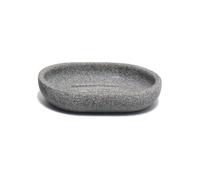 Douceur d'intérieur - Porte savon Jasper effet granit - Gris - Jasper Douceur d'intérieur Gris foncé G
