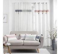 Rideaux, stores Douceur d intérieur AMAYA Rose 140x240 cm