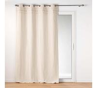 Rideau à Œillets Jacquard Doreline 140x240cm Beige