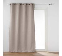 Rideau Occultant Jacquard Dusky 140x240cm Lin