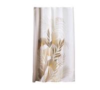 Douceur d'Intérieur, Rideau de Douche Imperméable, 180 x 200 cm, Auxane | 12 anneaux inclus, motif imprimé métallisé, moderne, design, imperméable, pratique, pour salle de bain, facile d'entretien