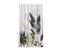 Douceur d'Intérieur, Rideau de Douche Imperméable, 180 x 200 cm, Otika | 12 anneaux inclus, motif imprimé métallisé, moderne, design, imperméable, pratique, pour salle de bain, facile d'entretien