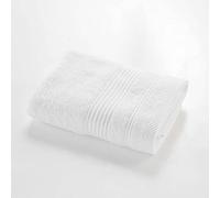 Douceur d'Intérieur – Serviette de toilette Tendresse 50 x 90 cm Éponge 100% coton Blanc