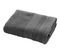 Douceur d'intérieur - Serviette de toilette DAYTA - Eponge unie 500 g/m² - 50 x 90 cm - Anthracite - DAYTA Douceur d'intérieur Gris foncé G