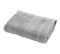 Douceur d'intérieur - Serviette de toilette DAYTA - Eponge unie 500 g/m² - 50 x 90 cm - Gris perle - DAYTA Douceur d'intérieur Gris G