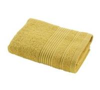 Douceur d'intérieur - Serviette de toilette DAYTA - Eponge unie 500 g/m² - 50 x 90 cm - Mimosa - DAYTA Douceur d'intérieur Jaune G