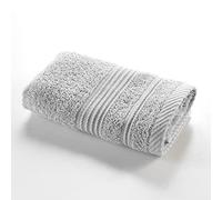 Douceur d'Intérieur – Serviette d'invité Tendresse 30x50 cm 100% coton 500 g/m² Gris perle