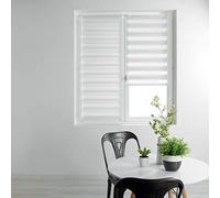 Douceur d'Intérieur, Store Enrouleur Jour et Nuit (90 x 180 cm) Daynight Blanc, Polyester
