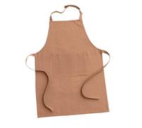 Douceur d'Intérieur, Tablier avec Poche (60 x 84 cm) Gourmet Mocha, Coton & Polyester Uni