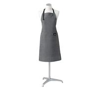 Douceur d'Intérieur Tablier Harold avec poche 60 x 84 cm Chambray uni Gris
