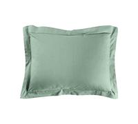 Taie d'oreiller rectangle 50x70 cm - 100% coton Sauge Vert G