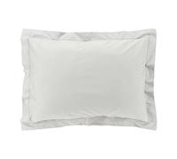 Taie d'oreiller rectangle 50x70 cm - Percale 100% coton Blanc Blanc G