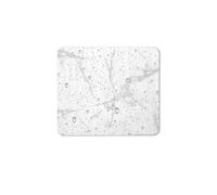 Tapis de Bain à Motifs Aqua 35x45cm Blanc