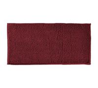 Douceur d'Intérieur, Tapis de Bain (50 x 120 cm) Sweety Framboise, Microfibre Unie