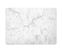 Douceur d'Intérieur, Tapis de Bain (50 x 70 cm) Aqua Gris, Diatomite Imprimée