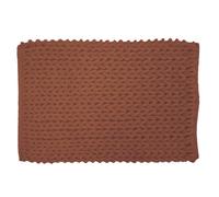 Tapis de Bain en Chenille Ariel 50x80cm Terracotta