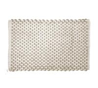 Douceur d'Intérieur, Tapis de Bain (50 x 80 cm) Rafael Sable, Coton et Polyester Chenille