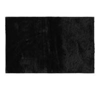 Douceur d'Intérieur, Tapis Rectangle (120 x 170 cm) Feline Noir, Imitation Fourrure