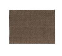 Douceur d'Intérieur Tapis Livio - Jute/Coton 120 x 170 cm Noir