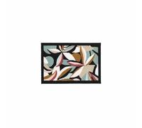 Douceur d'Intérieur, Tapis Rectangle (40 x 60 cm) Lavinia Bleu, Imprimé