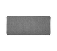 Douceur d'Intérieur, Tapis Rectangle (45 x 120 cm) Manea Gris, Tissé Uni