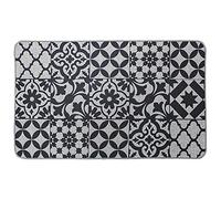 Douceur d'Intérieur, Tapis Rectangle (45 x 75 cm) Bizancia Gris, Tissé Imprimé