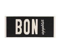 Douceur d'Intérieur, Tapis Rectangle (50 x 120 cm) Appetito Noir, Bouclette