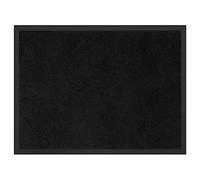Douceur d'Intérieur Tapis d'entrée antipoussière Telio 50 x 80 cm uni Noir