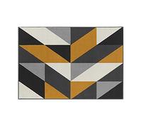 Douceur d'Intérieur, Tapis Rectangle (60 x 110 cm) Scorpio Jaune, Tissé