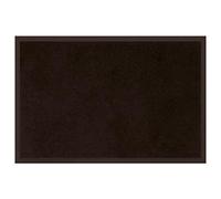 Douceur d'Intérieur, Tapis Rectangle (80 x 120 cm) Telio Noir, Anti-Poussière Uni