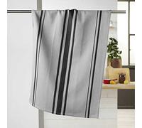Douceur d'Intérieur – Torchon en coton tissé Comptoir 50 x 70 cm – Gris