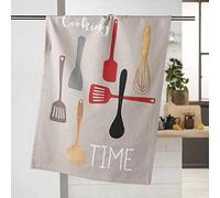 Torchon de Cuisine Cooking Time 50x70cm Beige