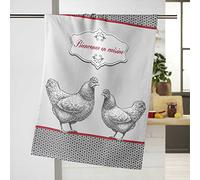 Torchon de Cuisine En Cuisine 50x70cm Gris