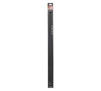 Douceur d'Intérieur, Tringle à Rideaux Extensible (60 < 80 cm) Bolla Anthracite, Fer Forgé