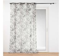 Douceur d'Intérieur – Rideau voilage à œillets Cabana imprimé 140x240 cm Naturel