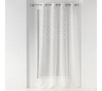 Rideau Voilage à Œillets Mélusine 140x240cm Blanc