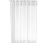 Voilage Delano grande largeur - 240 x 240 cm - Blanc